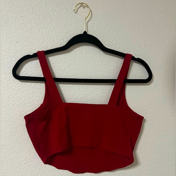 Red cami top - Picture 2 of 2